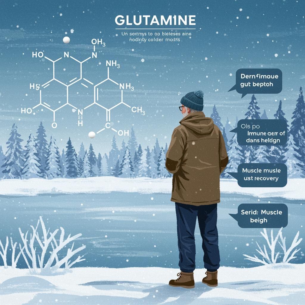 A importância da glutamina no inverno.