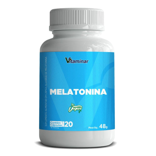 Melatonina Vitaminar 120 cápsulas – Vitaminar