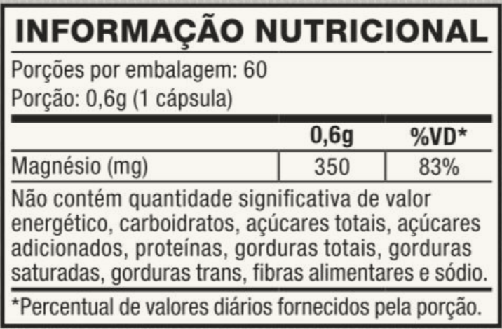 Magnesium Triple A 60 Caps – Vitaminar