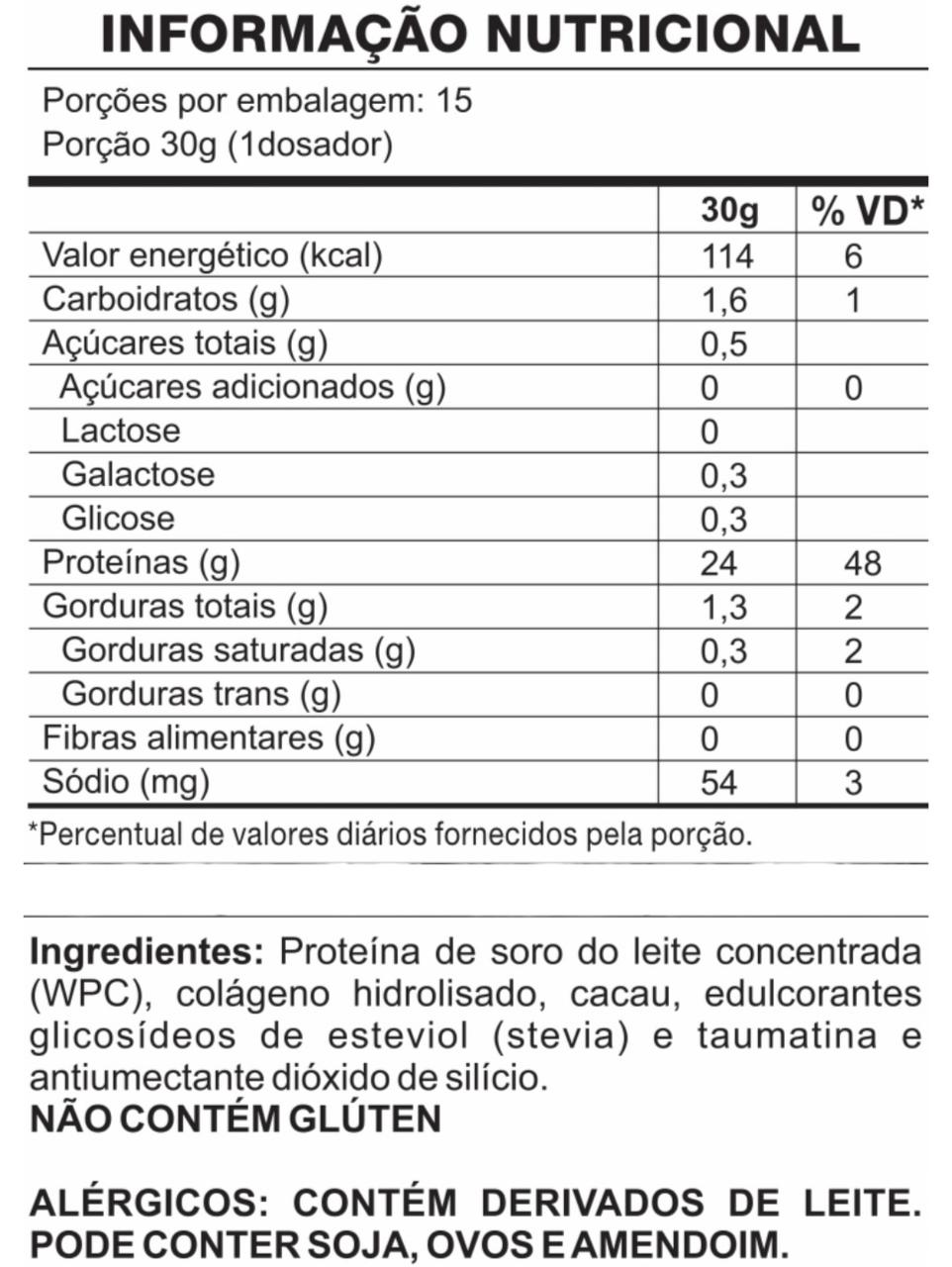 Chocolate Protein 450g - Vitaminar