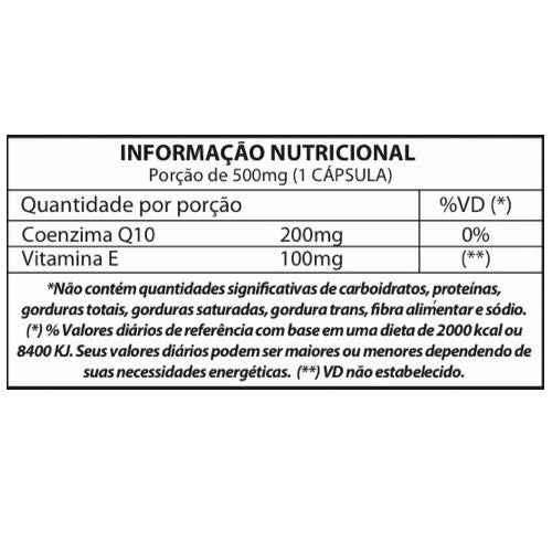 COENZIMA Q10 PLUS – 60 CAPS – VITAMINAR – COQ-10