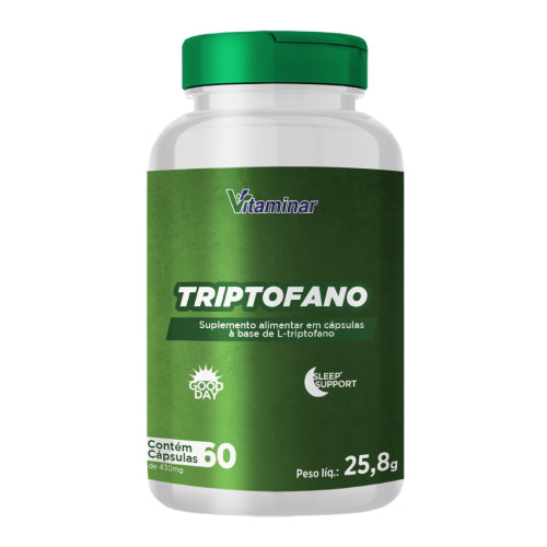 Triptofano 60 Cápsulas Vitaminar