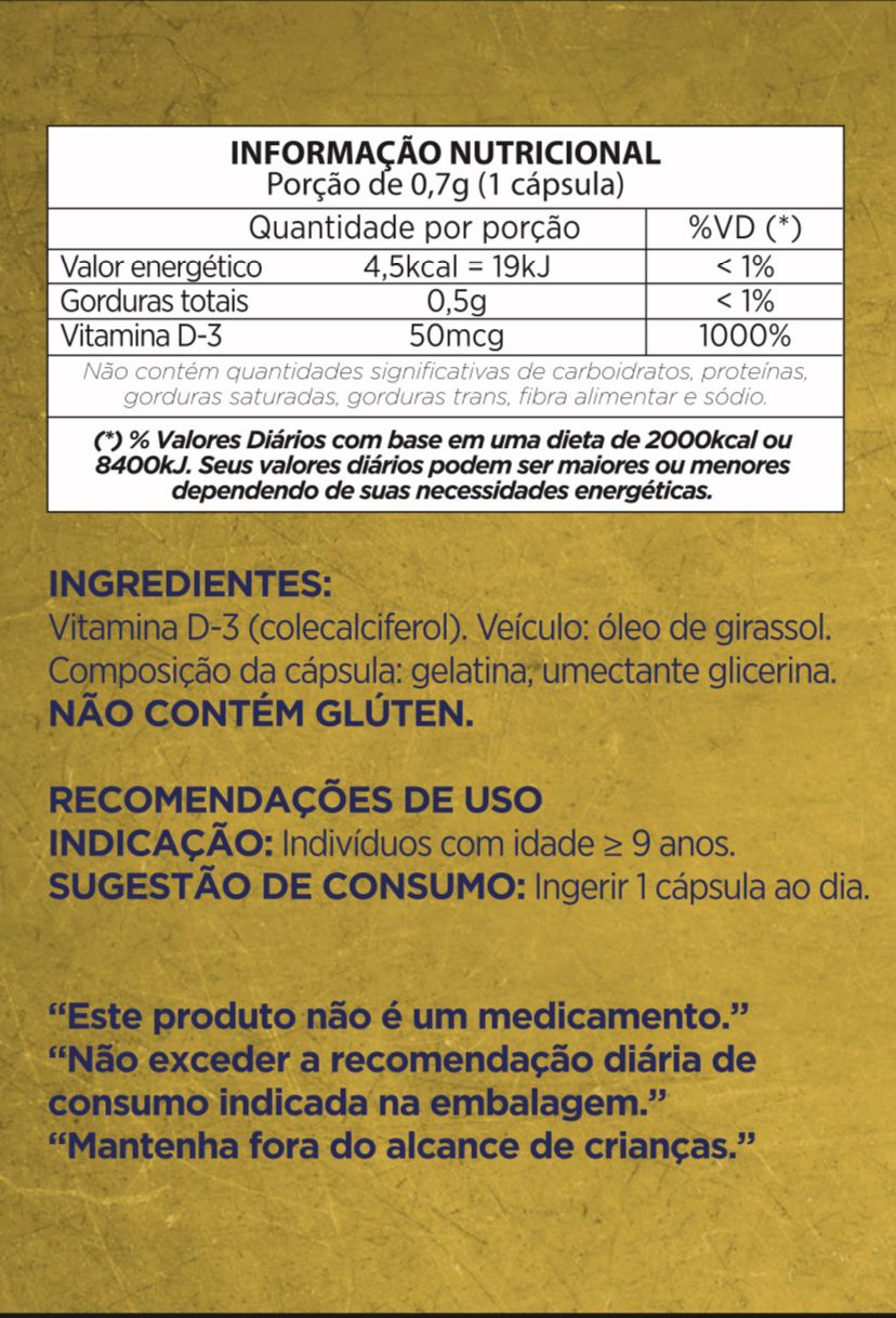 VITAMINA D3 2000UI – VITAMINAR