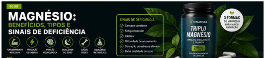 Magnésio: benefícios, tipos e sinais de deficiência