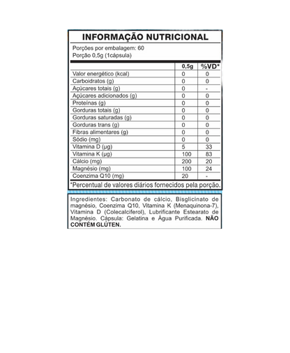 Vitamina K2 Mk7 60 Caps - Vitaminar