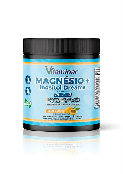 Magnésio Inositol Dreams Vitaminar — Fórmula 4 Plus Grupo Vitaminar®