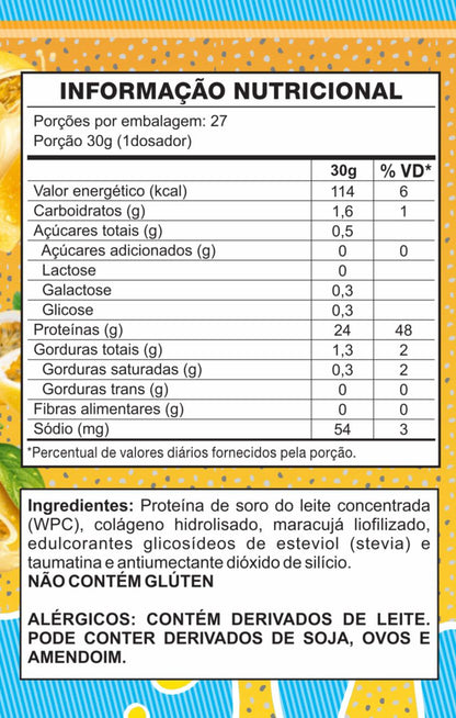 Juice Gourmet Protein Maracuja - Vitaminar (450gr)