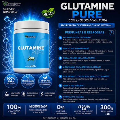 GLUTAMINE PURE – VITAMINAR