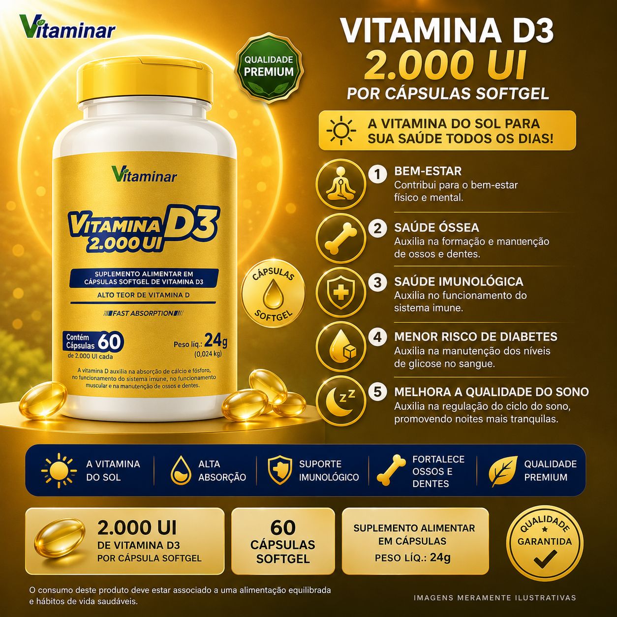 VITAMINA D3 2000UI – VITAMINAR