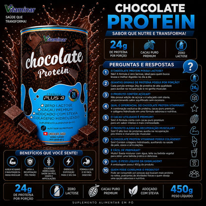 Chocolate Protein 450g - Vitaminar VITAMINAR