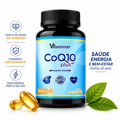 COENZIMA Q10 PLUS – 60 CAPS – VITAMINAR – COQ-10