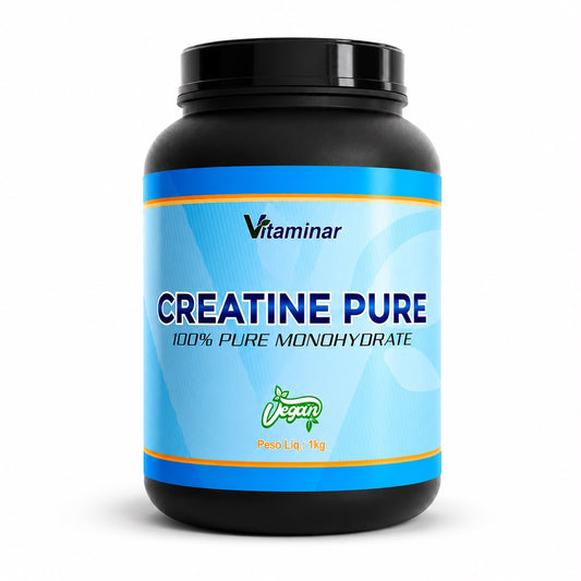Creatina Pura 1kg Vegan - Vitaminar