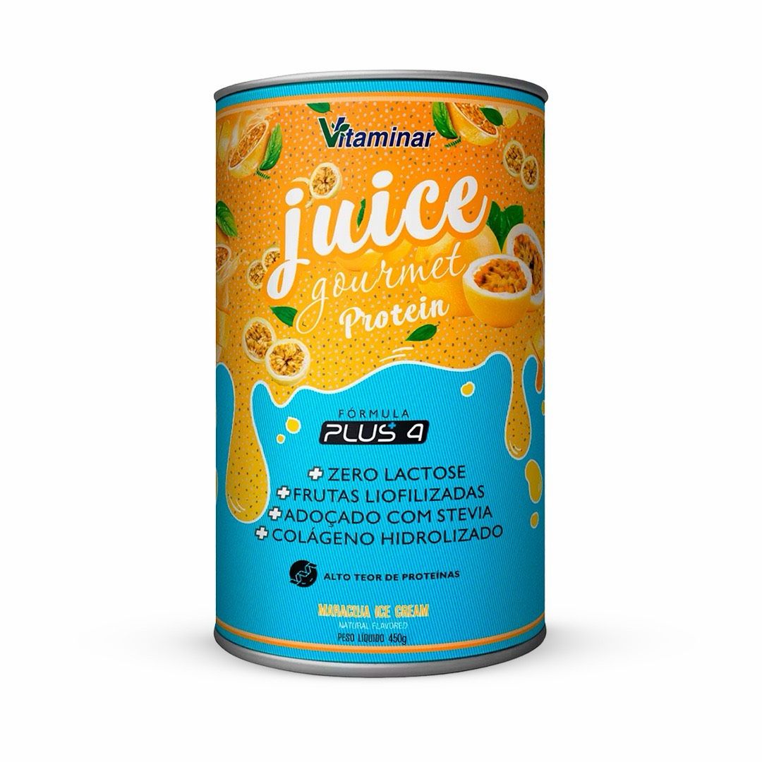 Juice Gourmet Protein Maracuja - Vitaminar (450gr) VITAMINAR