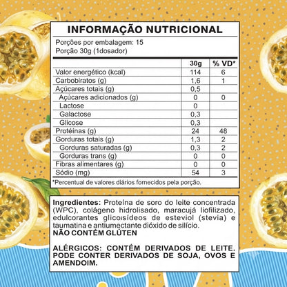 Juice Gourmet Protein Maracuja - Vitaminar (450gr) VITAMINAR